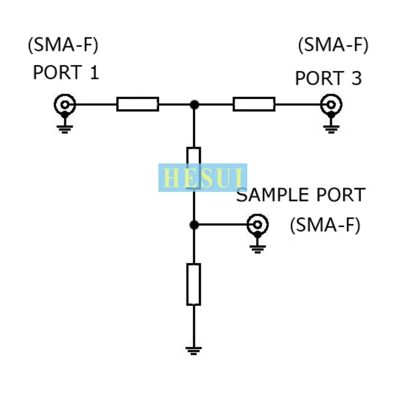 Picture 4: 40dB 2000MHz DC- 2GHz module RF sampler module VHF UHF SW SHORTWAVE Non-directional UWB Frequence sampler module Al shield shell