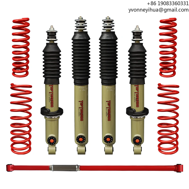 Off Road 2-inch Suspension Lift Kit With 4X4 Soft And Hard Adjustable Shock Absorbers Suitable For Isuzu MUX - Image 5