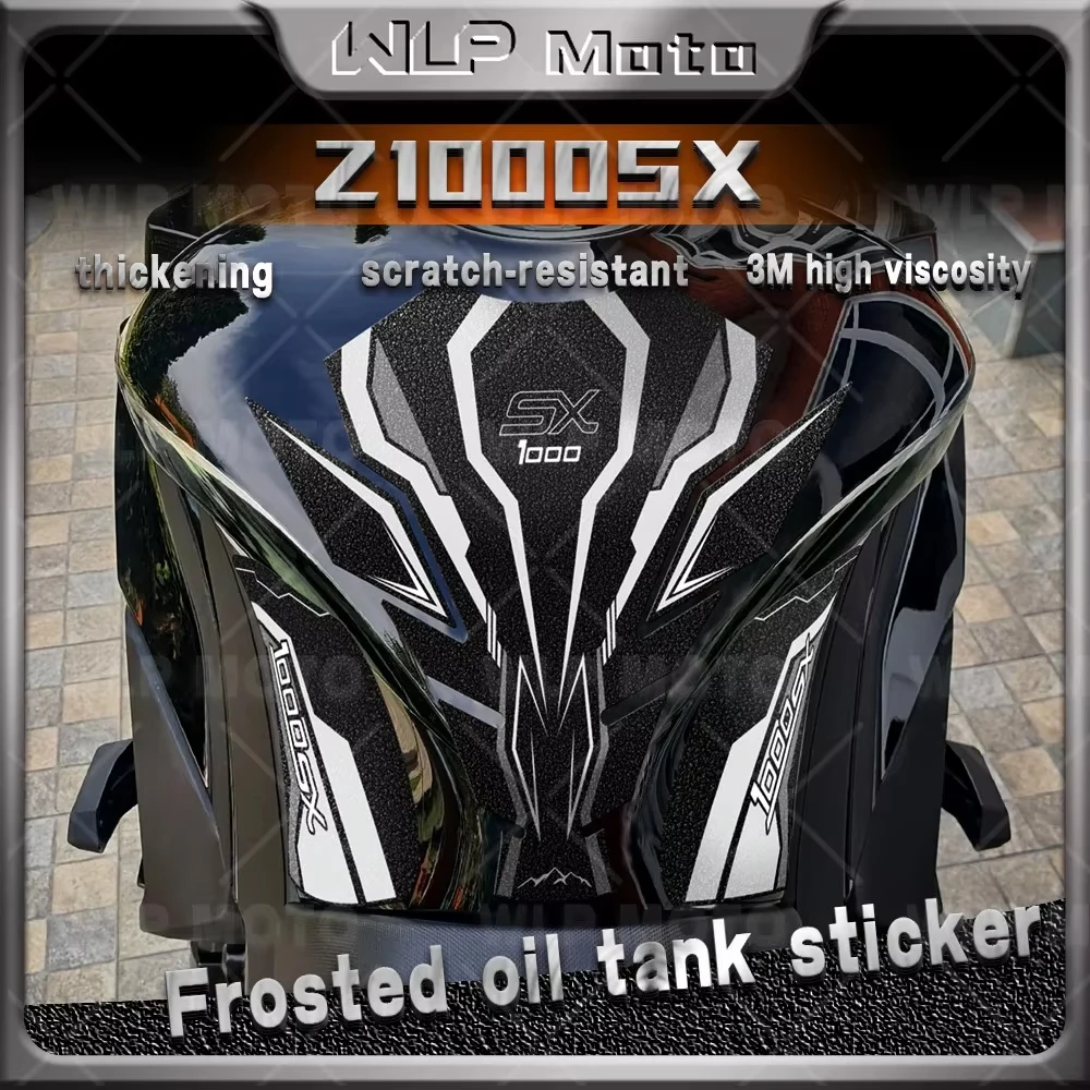 

Frosted Motorcycle Body Fuel Tank Pad Protector Stickers Anti Slip Decal Accessories For Z1000 xs z 1000 xs Z 1000XS
