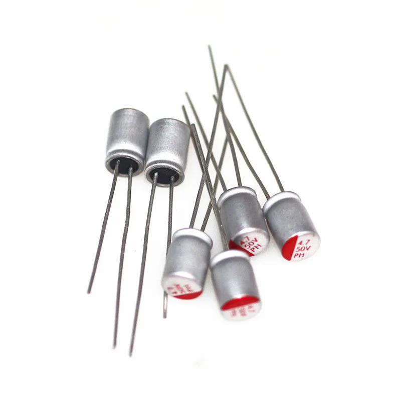 10PCS 10V 16V 25V 35V 50V 100V Polymer Solid Capacitor 4.7uF 10uF 22uF 33uF 47uF 68uF 100uF 220uF 270 330uF 470uF 1000uF 2200uF