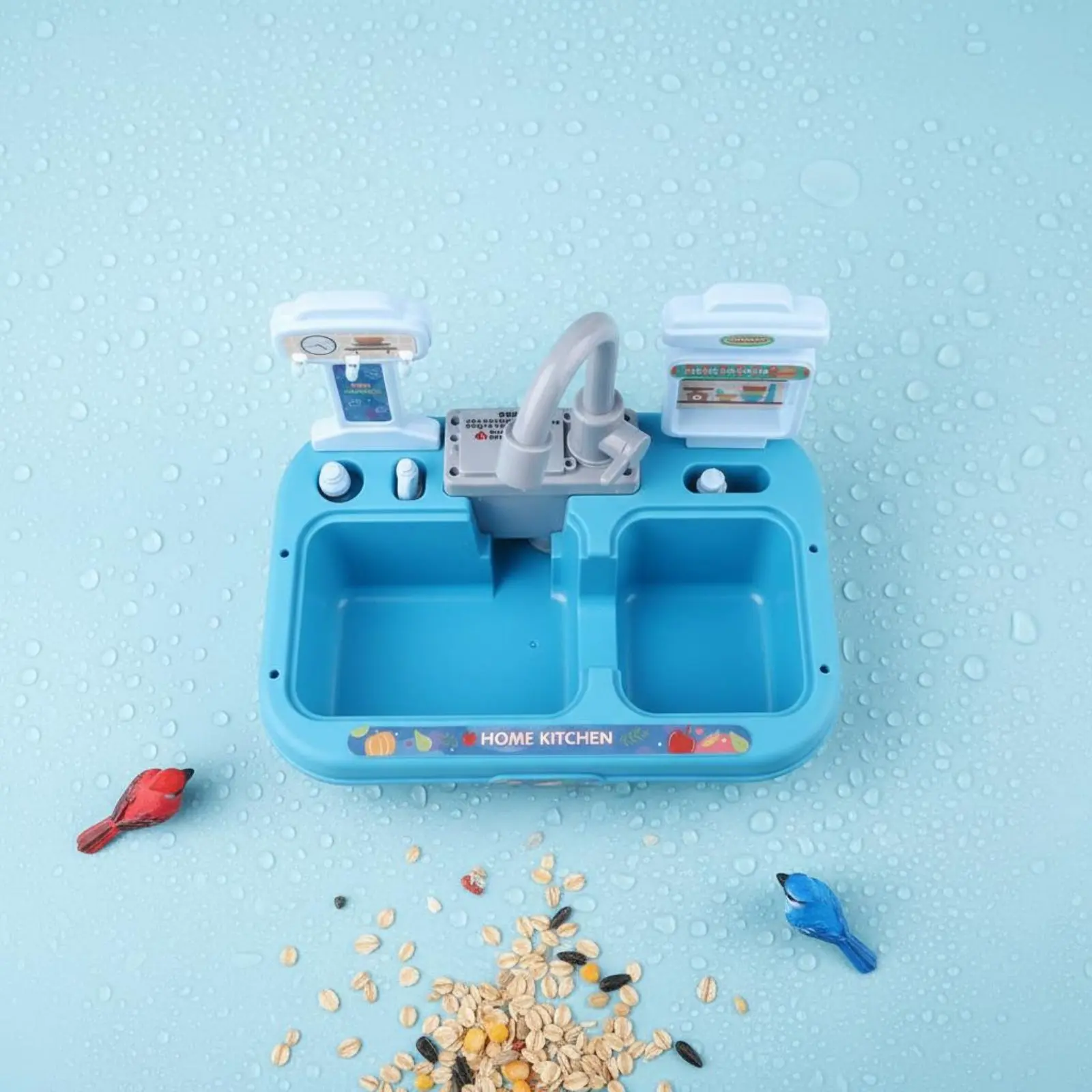 Automatic Parrot Bath Easy to Clean Automatic Bird Bath Bird Bathing Box Sturdy Plastic Parakeet Shower Box Fun Design