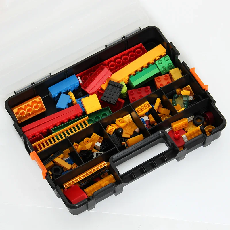 ABS Plastic Portable Parts Box Screw Storage Box Metal Parts Hardware Tool Screwdriver Auto Repair Tool Box