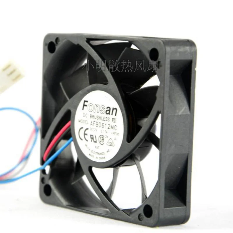 6013 afb0612mc dc12v 0.17a 6cm CPU cooling fan 60*60*13mm