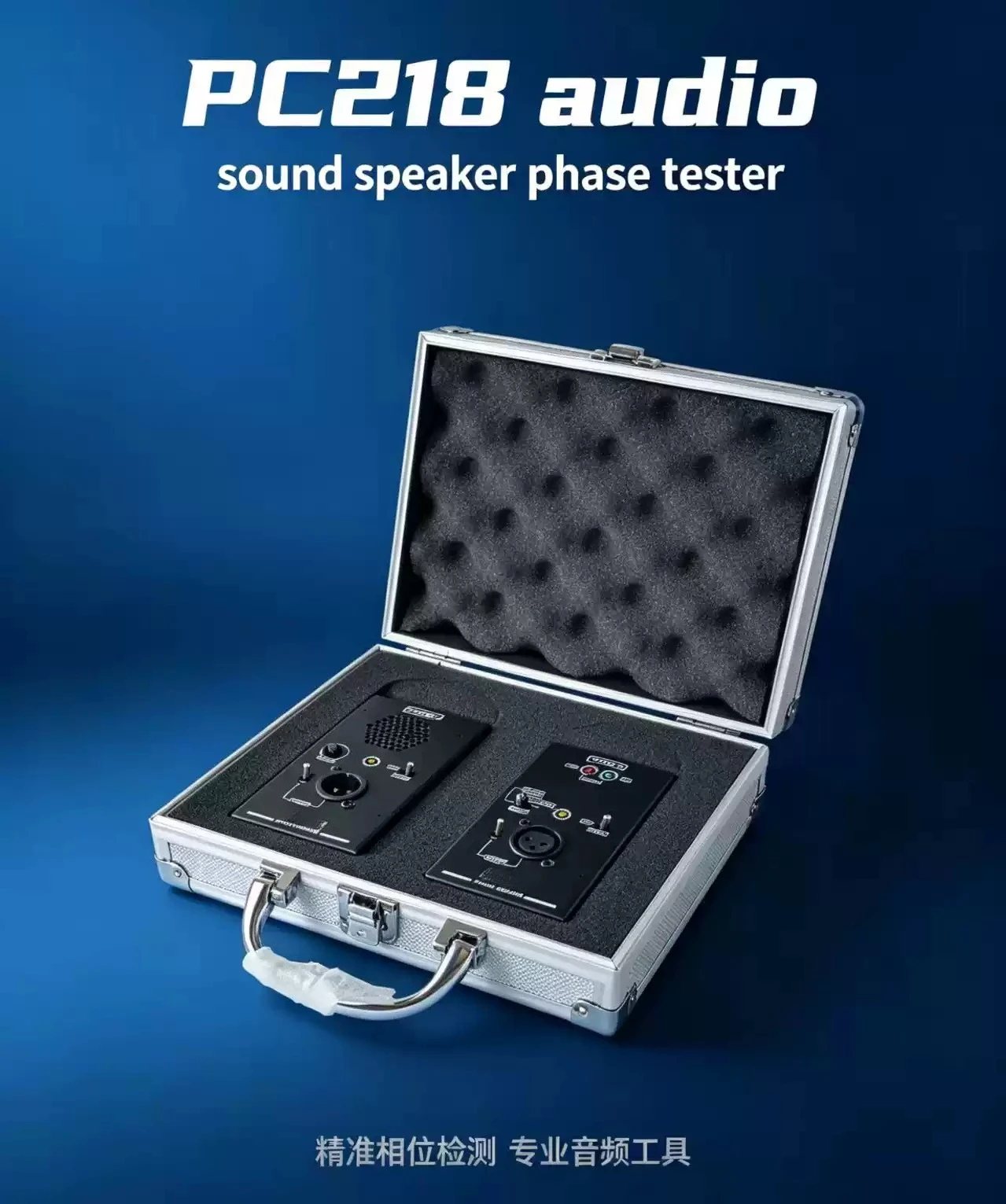 

Handheld PC218 Phase Checker for Speakers and Mics, Audio Polarity Tester for Sound Systems and Live Event Setups