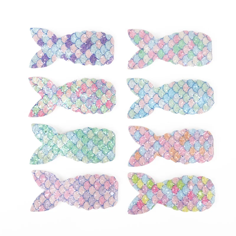 8 stks/set Zeemeermin Pailletten Haarspeld Zoete Glitter Haarspeldjes voor Kinderen Meisjes Zeemeermin Thema Verjaardagsfeestje Gunsten Cadeaus voor Gasten