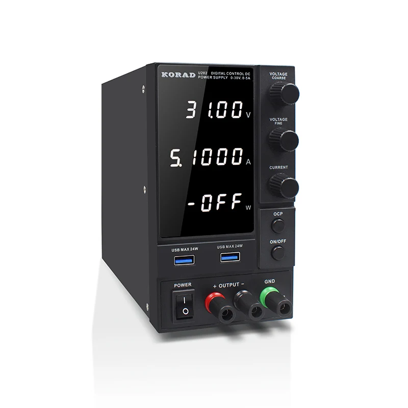 

KORAD Switching DC power supply U202 U203 0~30V 0~10A Hot selling in Laboratory Dc Power Supply 110V/220V