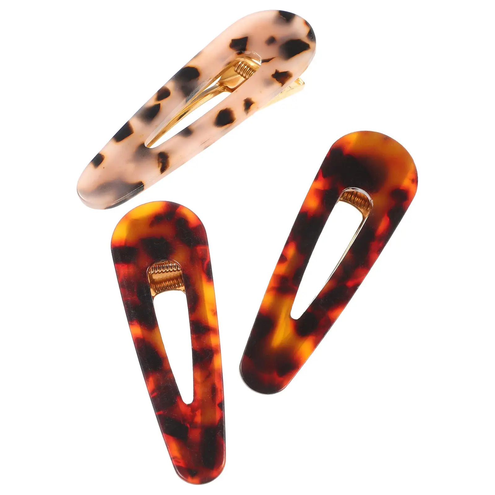 

3 Pcs Hair Clips for Barrettes Accessories Women Bobby Pins Hairgrip Bangs Thick