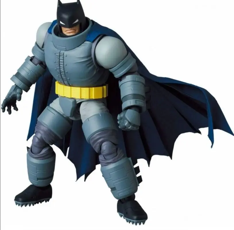 Original In Stock Mafex146 Mafex Armored Batman The Dark Knight Returns Anime Action Figures Boxed Toys Gifts Collectible Model