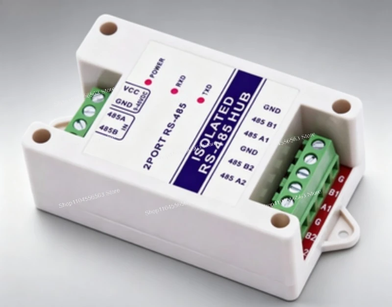 

Промышленный RS485 повторитель-буфер-хаб (2 главных + 1 подчиненного порта) Modbus с двойным главным изолированным модулем для предотвращения конфликтов данных