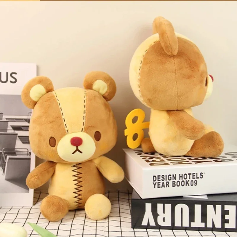 

11‘’Truffe Bear Plush Toys Kamio Clockwork Bear Stuffed Plushies Bear Animal Peluche Soft Doll Birthday Xmas Gifts for Kids