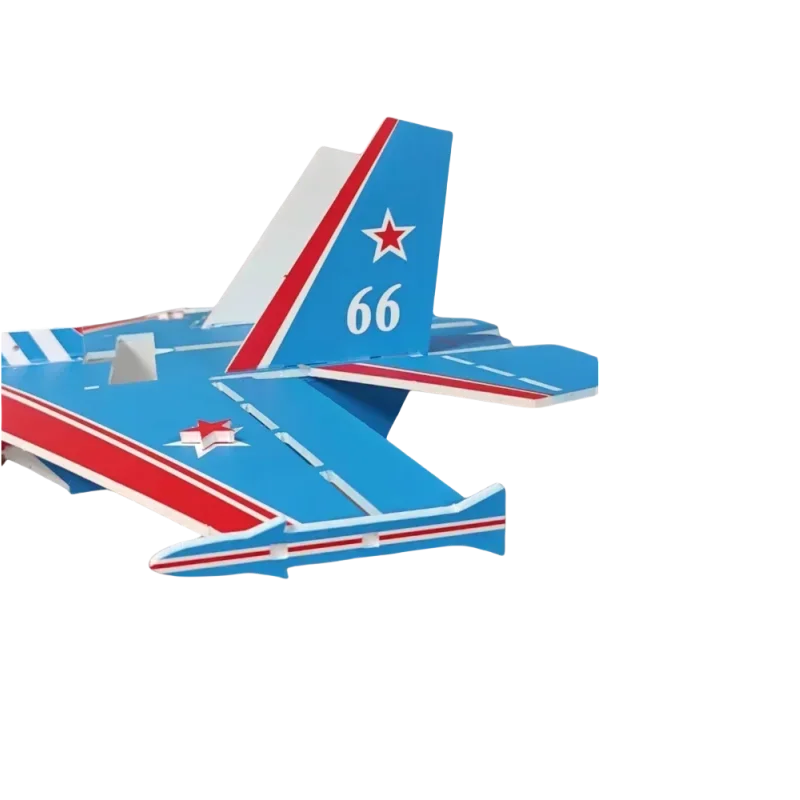 Su27mini Rc Beginner Training Plane 56cm Small Model Airplane KIT Remote Control Fixed Wing Crash Resistant Magic Board Glider