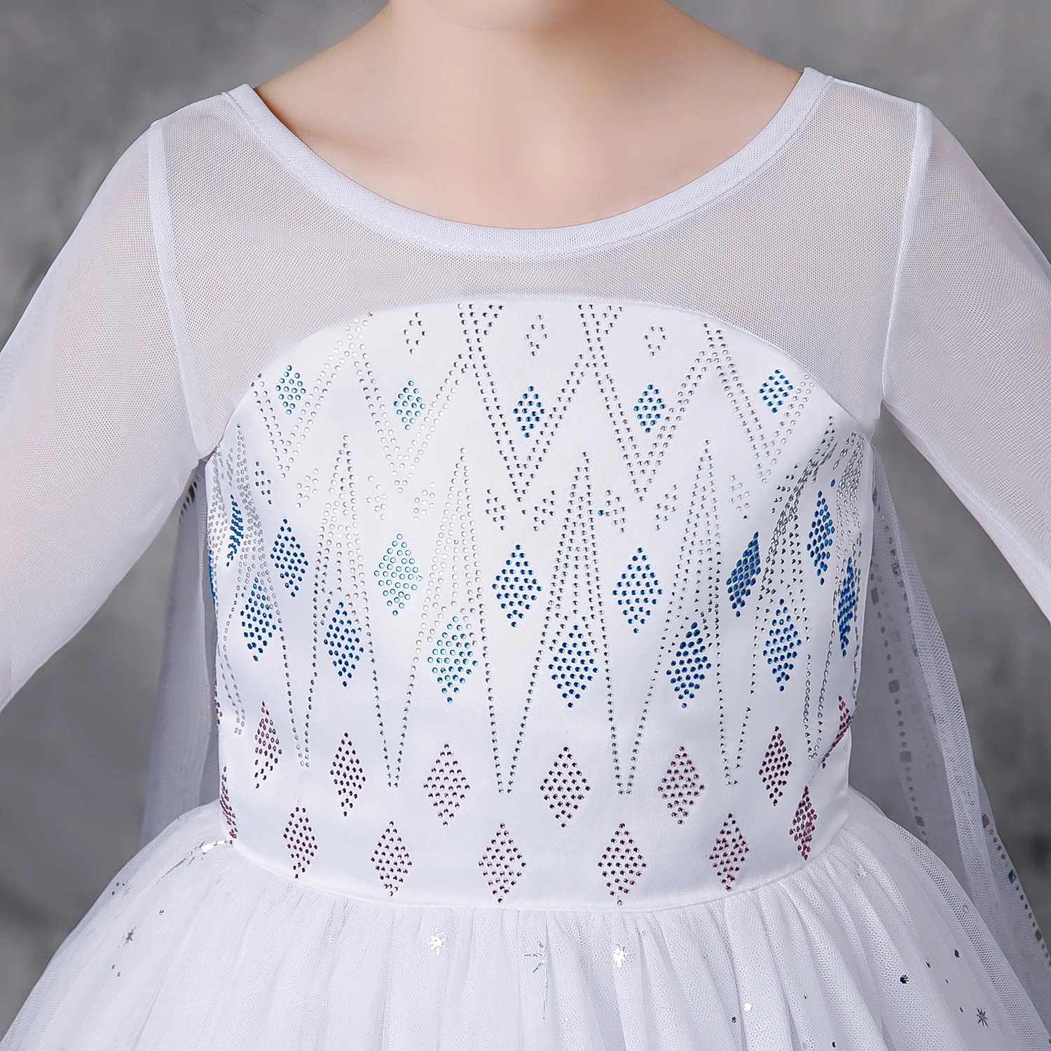 Frozen 2 Dress for Kids Girl Summer 2024 Birthday Party Children Elsa Ceremonial Dress Princess Cosplay Long Dresses 3-12 Years