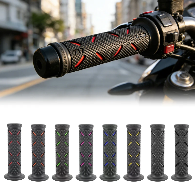 Handlebar Grip Gel Brake Handle Rubber for 7/8" Motorcycle F