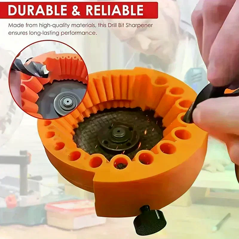 2 To 13mm Multipurpose Drill Bit Sharpener Power Drill Bit Grinding Attachment Drill Sharpener