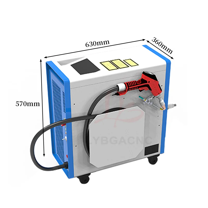 LY-X3 Fiber Laser Welding Cutting Machine Mini Air-cooled Handheld Portable Welder Metal Energy Saving Single Pulse Energy