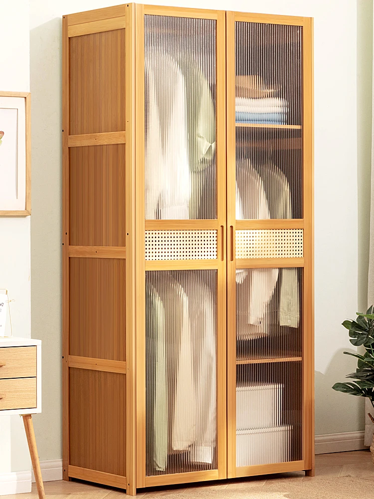 رف معطف أرضية الملابس المعلقة، خزانة ملابس بسيطة لغرفة النوم، تخزين #1