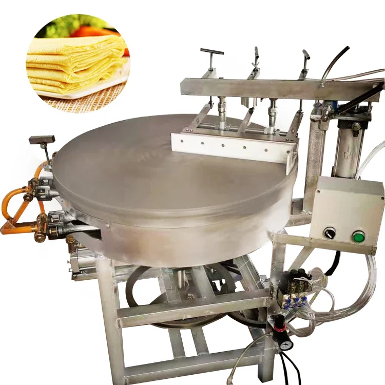 Food shops and restaurants commercial  electric heating semi-automatic pancake machine