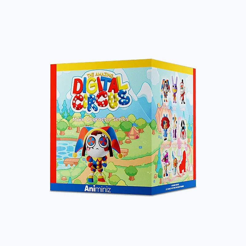 Genuine GLITCH The Amazing Digital Animiniz Series Collection Blind Box Pomni Jax Ragatha Gangle Doll Toy Girl's Birthday Gift image 3