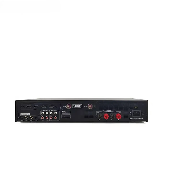 KS-600 110V-240V Home Karaoke Amplifier Daya Digital Profesional dengan Prosesor MIC/DSP