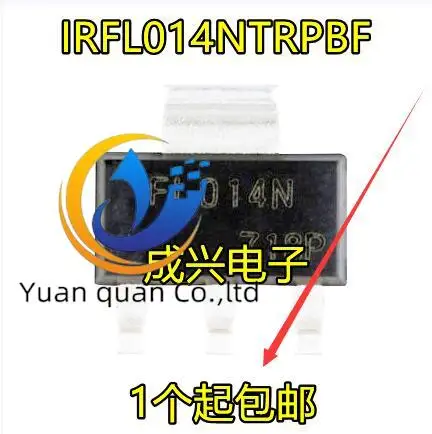 

30pcs original new IRFL014NTRPBF SOT-223 N-channel 55V/1.9A MOSFET