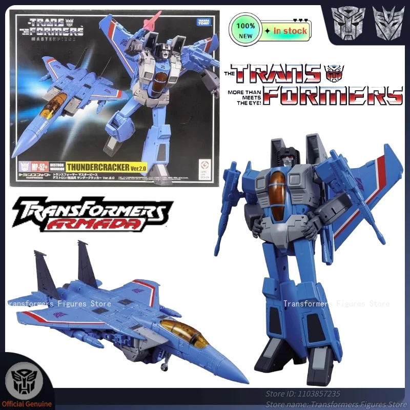 

Оригинальный новый робот-трансформер, игрушки MP-52 + Thundercracker ko G1, мультяшная фигурка из фильма, аниме, подвижная модель, кукла, подарки