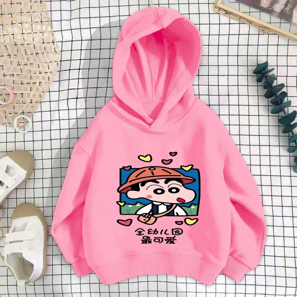 هوديي شين تشان للأطفال الاحتفالي 2026 هدية السنة الجديدة طباعة حمراء #6