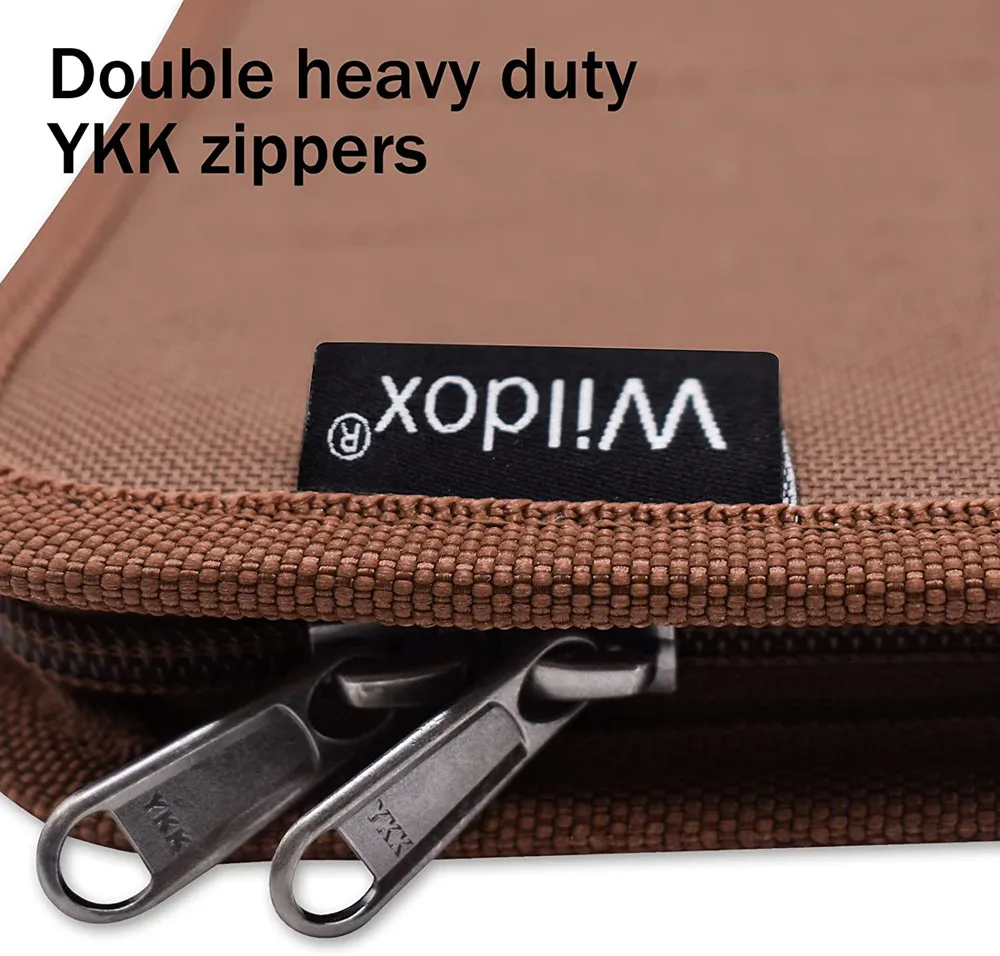 A5 Journal Notebook Cover with Double YKK Zipper, with Pen Holder for A5 Moleskine LEUCHTTURM Journals Planners Sketchbooks