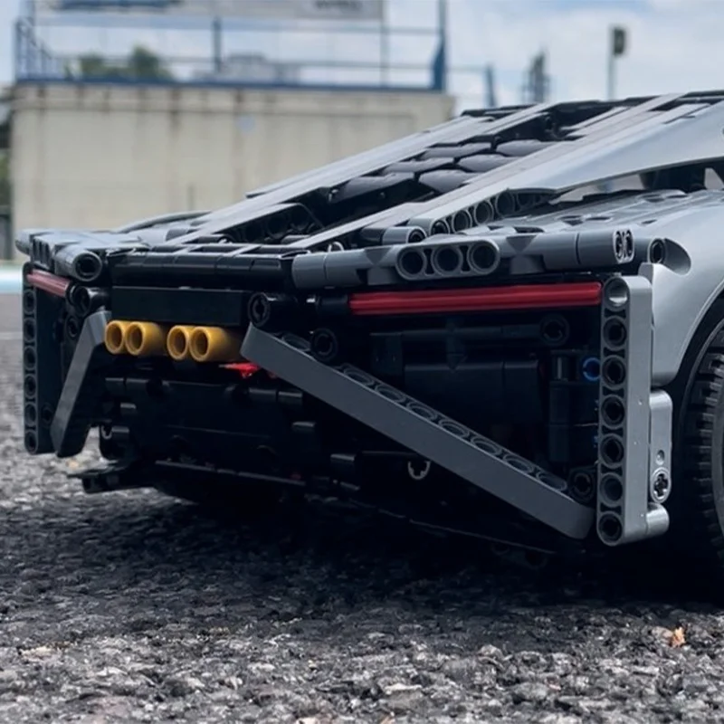 1610 قطعة MOC RC Supercar نموذج فني اللبنات البناء هدية الكريسماس لتقوم بها بنفسك فكرة إبداعية لعبة الطوب عيد ميلاد الاطفال #3