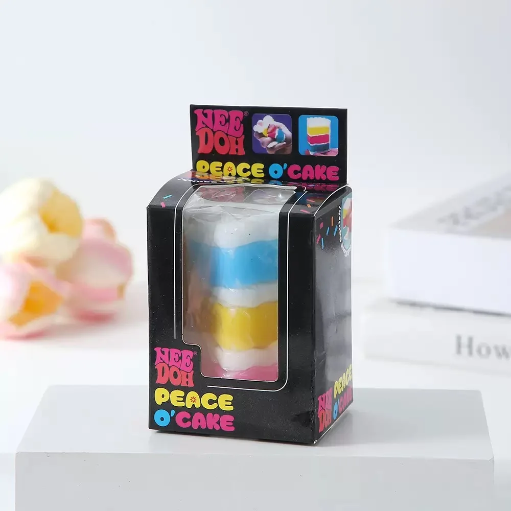 2026 Hot NeeDoh Peace Cake Squeeze Pinch Music Sensory Squeeze Stress Relief Office Stress Relief adult ﻿