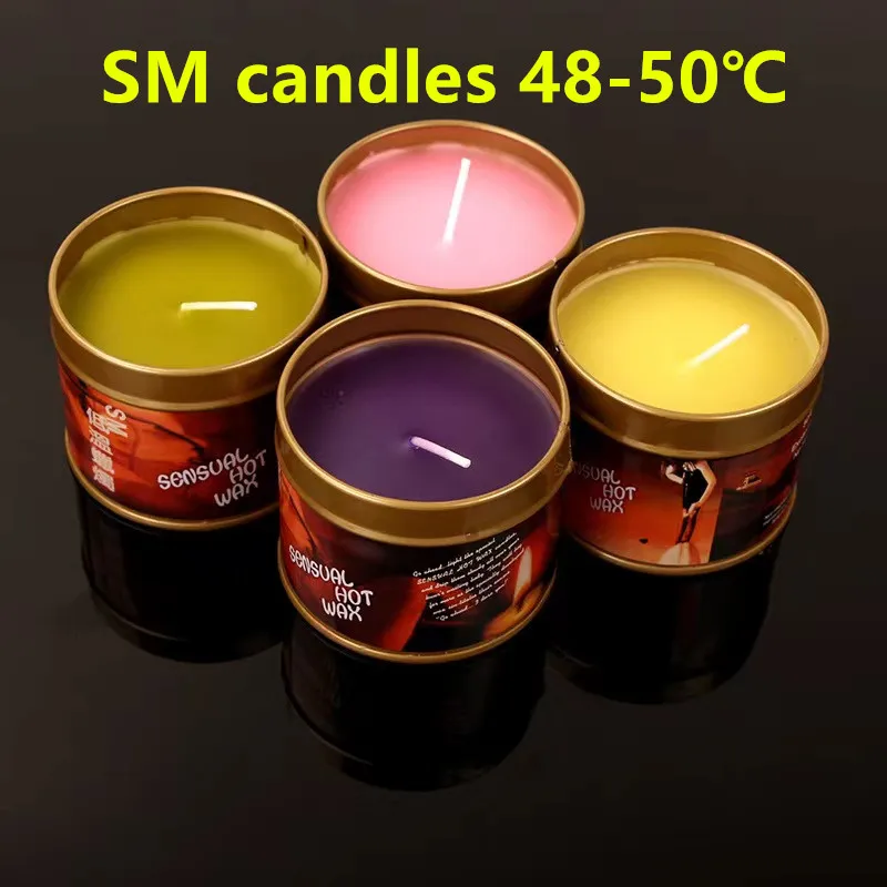 SM Low Melting Point Candle Adult  Game Candle BDSM Drip Wax Play Couple Sex Slave Bondage Toys