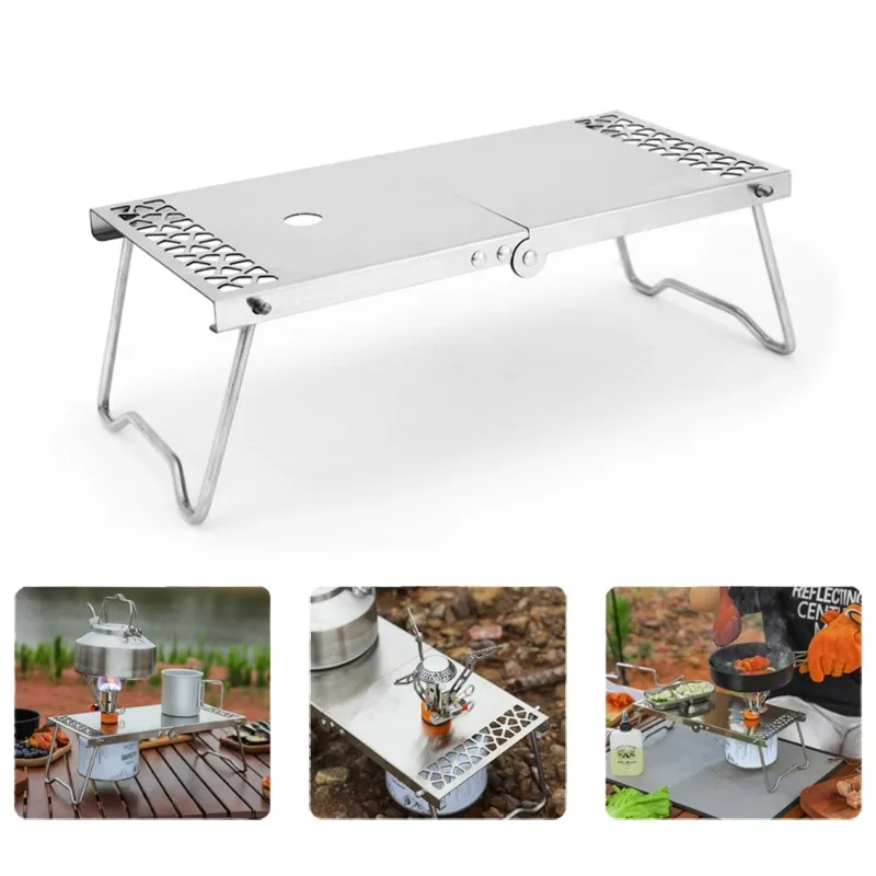 folding-camping-stove-table-lightweight-stainless-steel-camp-table-for-stove-cookware-mini-table-for-hiking-picnic-backpacking