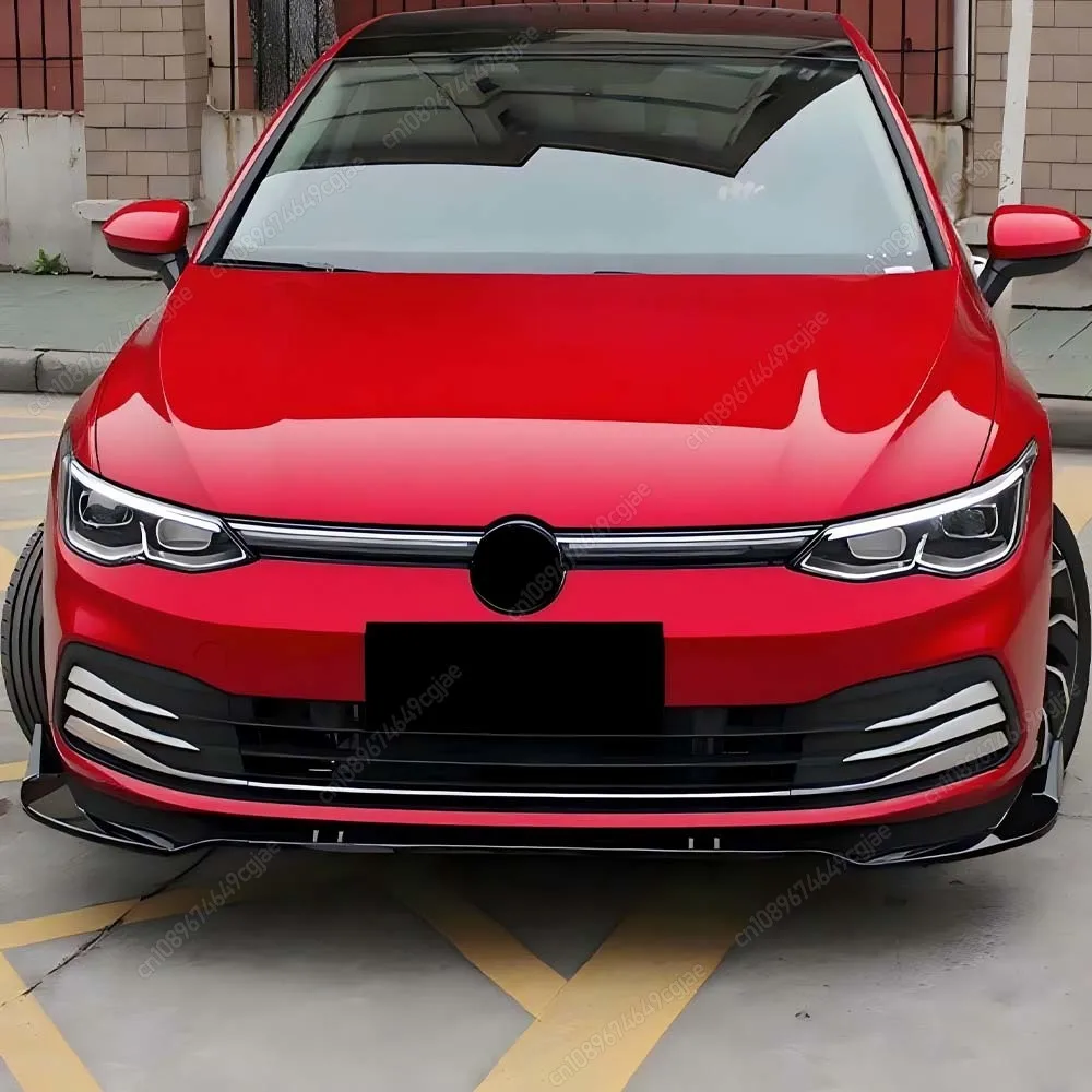 

Передний бампер, спойлер, сплиттер, диффузор, крышка, дефлектор, комплект кузова для VW Golf 8 MK8 R-Line PRO 2020-2023, глянцевый черный тюнинг