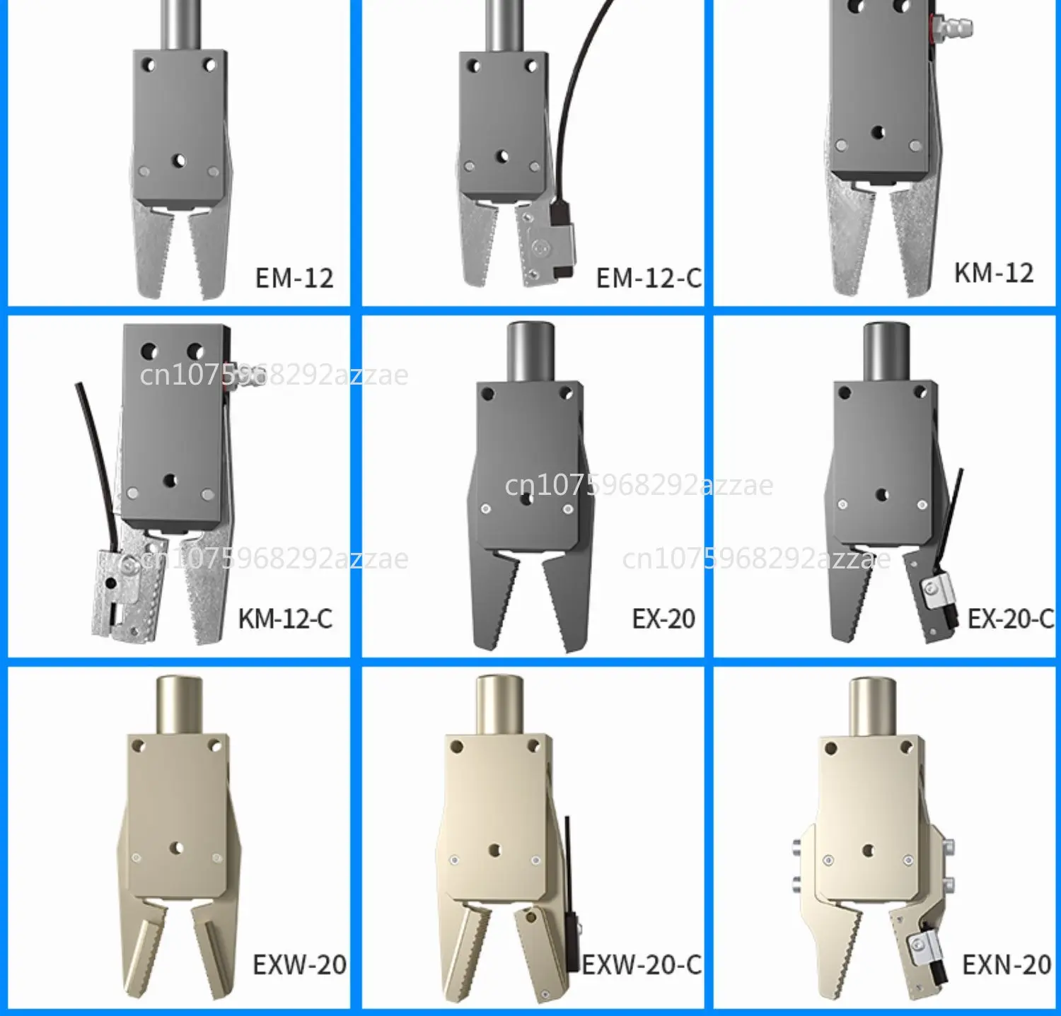 

Зажим для насадки манипулятора литья под давлением CHK-EM-12-C, мини-пневматический зажим, аксессуары GRZ20 Daquan