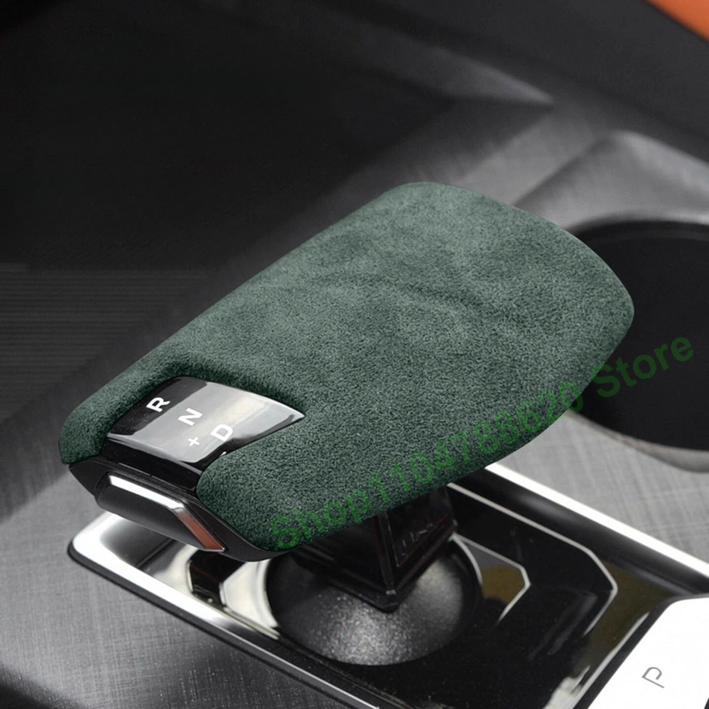 

Alcantara Suede Car Gear Shift Collars Cover Sticke Decorative Gear Protection for Changan CS75plus Yidong UNI-V Interior