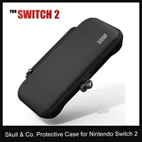 Savage Raven by Skull & Co. Estuche de transporte EDC para Nintendo Switch 2, bolsa de almacenamiento portátil de carcasa dura para consola de juegos NS2