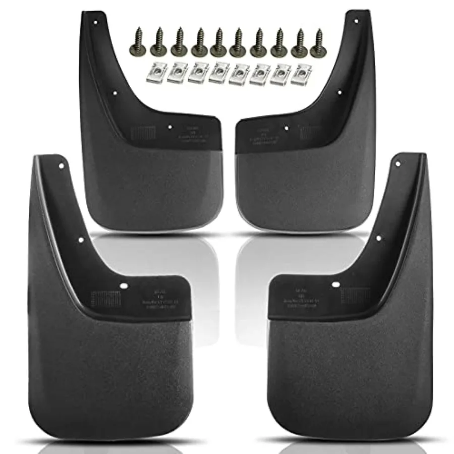 

Mud Flaps Splash Guards Fits GMC Sierra 1500 Limited Sierra 2500/3500 HD with Single Rear Wheel Model Mudguards Mudflaps Access
