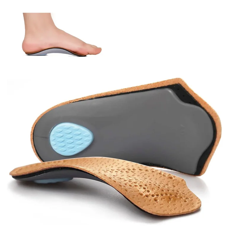 

Latex Shoe Pad Flat Foot Arch Support Insoles For Men Women Foot Collapse Non-medical Corrective Insoles