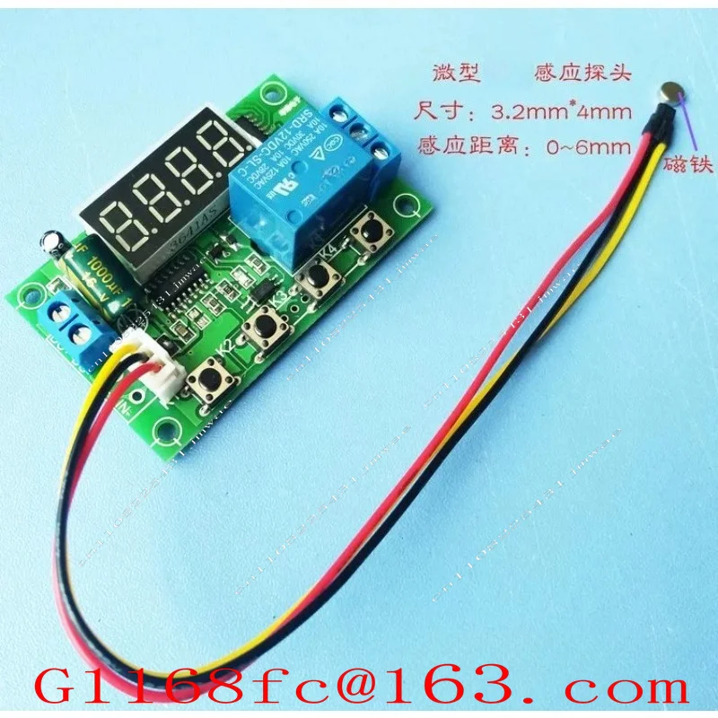 Sensor, Delay Relay, Speed Measurement, Pulse, Trigger Switch Module, Circuit Board, Magnet Induction