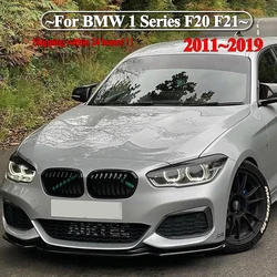 For BMW 1 Series F20 F21 M Sport Hatchback 2011-2019 Car Front Bumper Lip Spoiler Splitter Diffuser Accessories Body Kits Cover