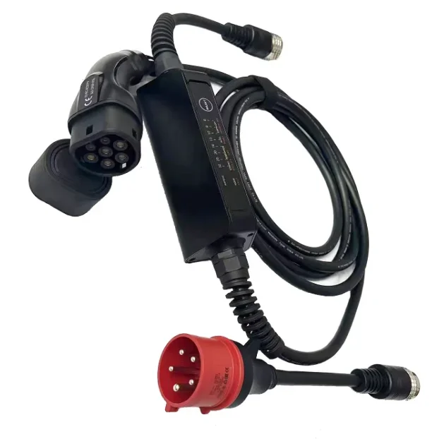 New 22kW 32A JET Portable 62196 EV Charger Type2 380V Cable 1 Year Warranty Model ZBAI22