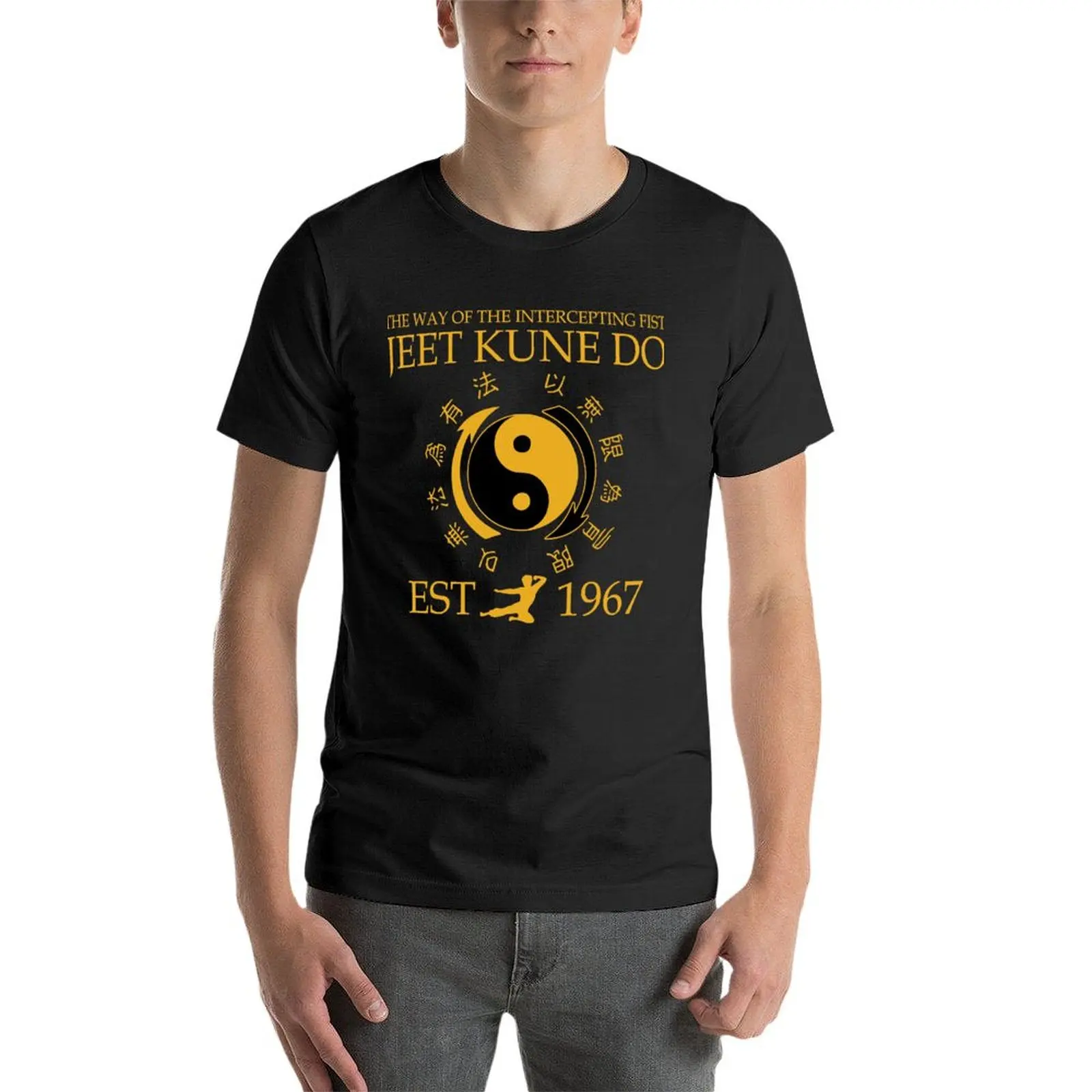 Jeet Kune Do Martial Art T-Shirt graphics for a boy plain customs men clothes