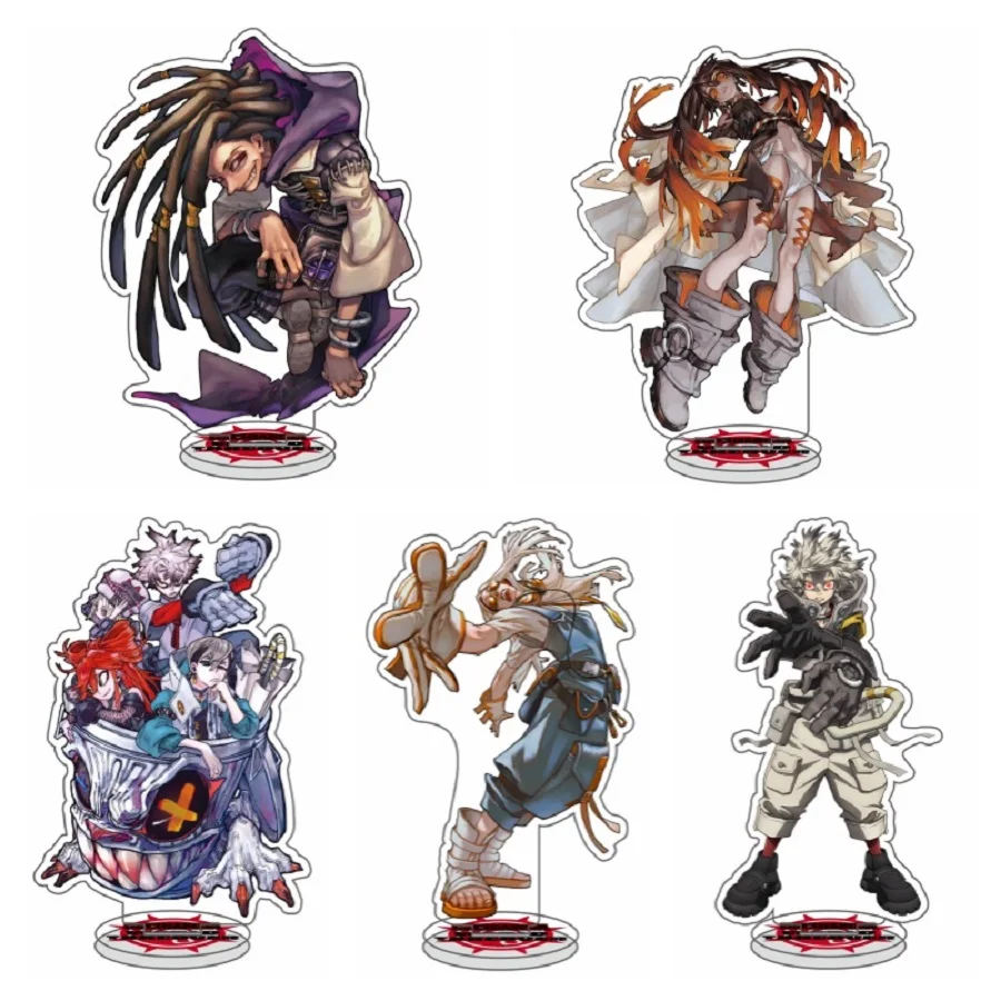 15cm GACHIAKUTA Acrylic Stand Rudo/Enjin/Zanka/Riyo Character Anime Model Stand Plate Room Decor Figure Display Gift key chain