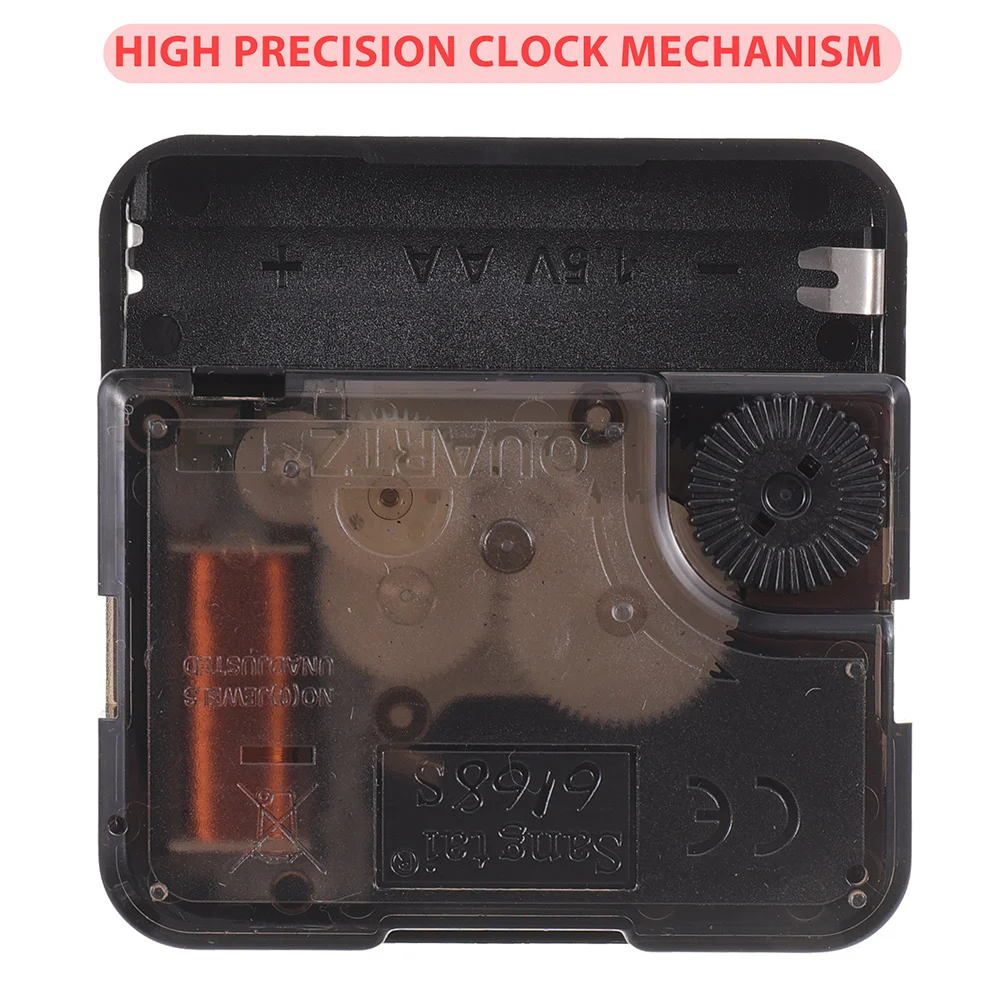 

1Set Wall Clock DIY Mechanism Movement Kit High Precision Non Ticking Replacement for Home Decor Clocks DIY Clock Parts