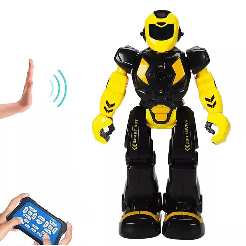 2021 Hot RC Robot Smart Action Walk Singing Dance Action Figure Gesture Sensor Toys Gift for Children