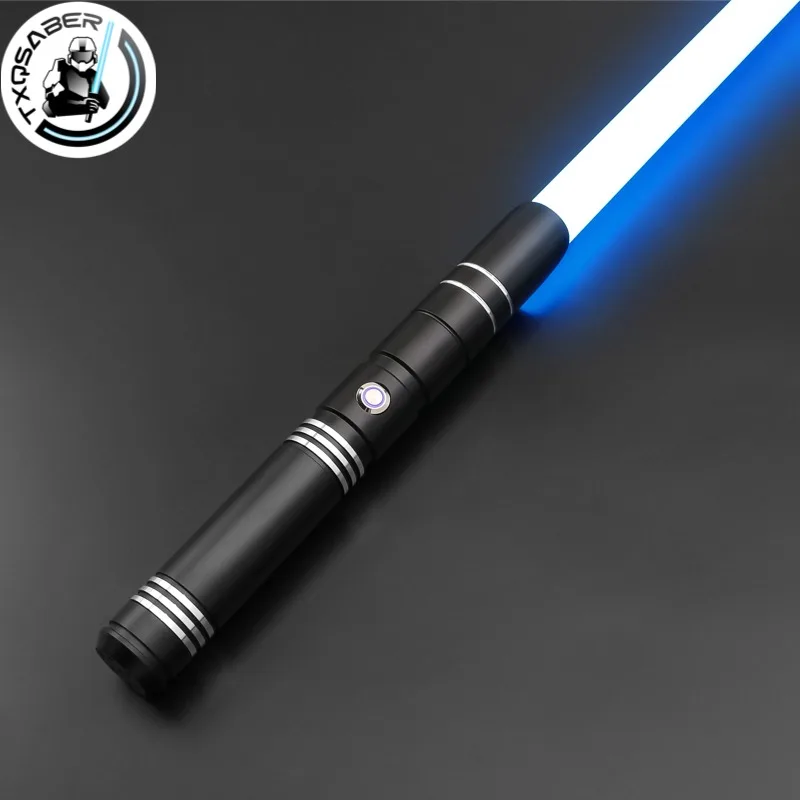

TXQSABER Smooth Swing Lightsaber Metal Hilt Colors Changing Sounds FX Force Blaster Cosplay Laser Sword Proffie 2.2 Baord Toys