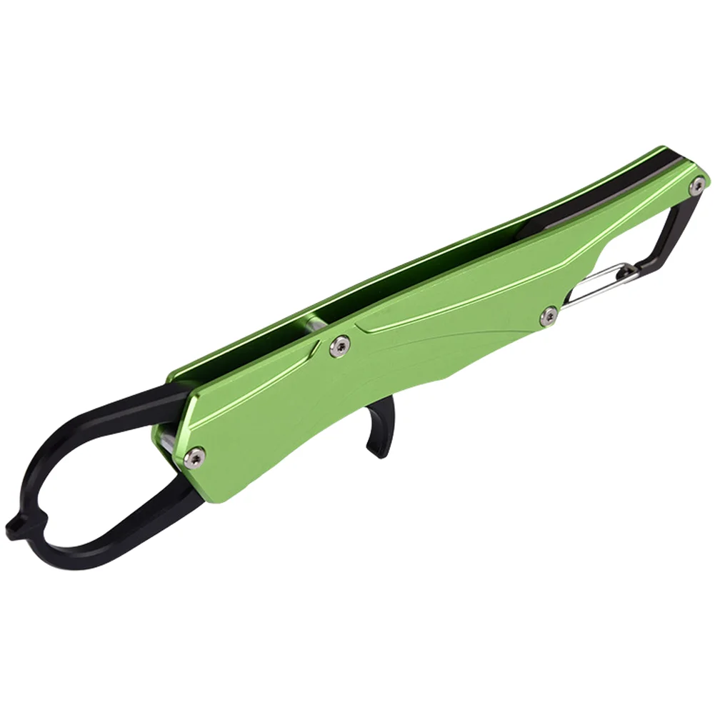 Lightweight Fish Grabber Pliers Aluminum Alloy with Lanyard for Angling Applications Tail Hook for Convenient Storage