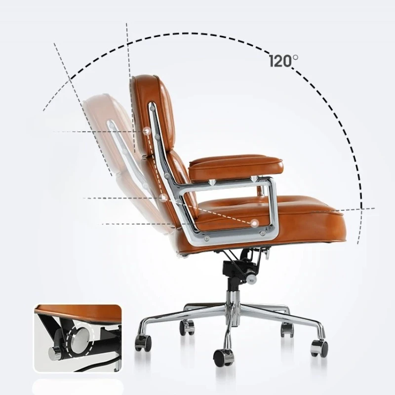 Recliner Comfortable Luxury Office Chair Accessories Bedroom Accent Office Chair Ergonomic Designer Cadeira Gamer Furniture