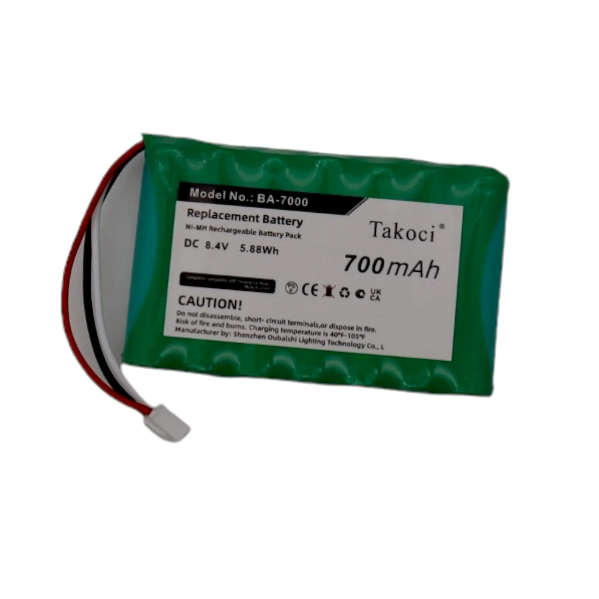 Replacement Battery for Brother  PT-7600, PT-7600 Label Printer, P-touch, P-Touch 7600VP BA-7000 8.4V/mA