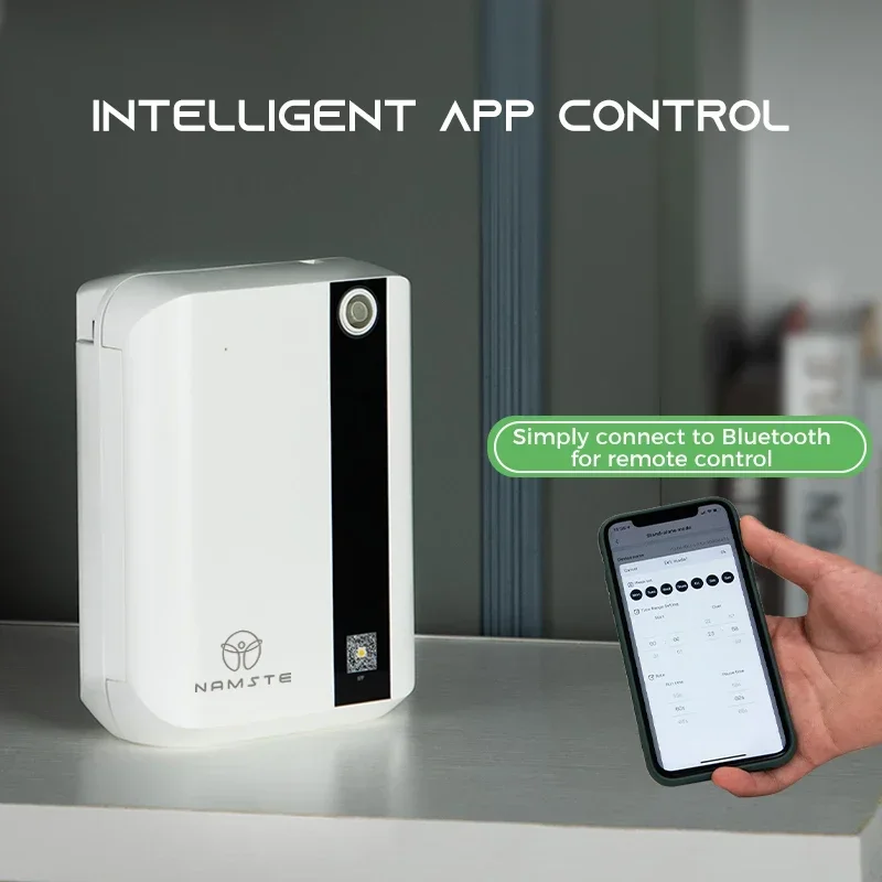 NAMSTE موزع الزيوت العطرية آلة الروائح العلاجية بلوتوث HVAC جدار جبل عطر طويل الأمد الأجهزة المنزلية