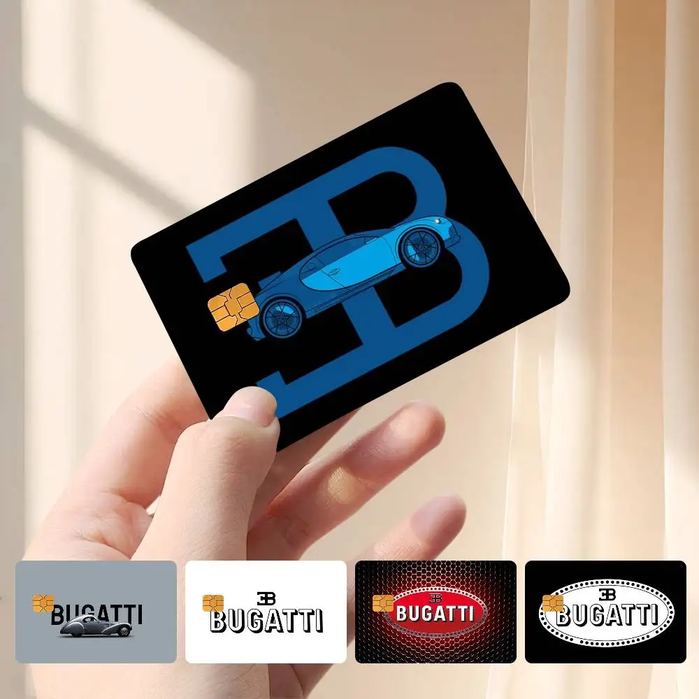 B-Bugatti Card Stickers Credit Card Protector Stickers Resist Scratches And Abrasions